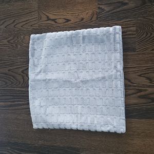 West Elm 20x20 Grey velvet pillow cover